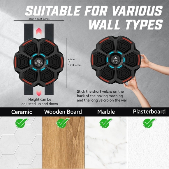 Smart Music Boxing Machine – Fun, Fitness & Music in One! - Picture 3 of 13